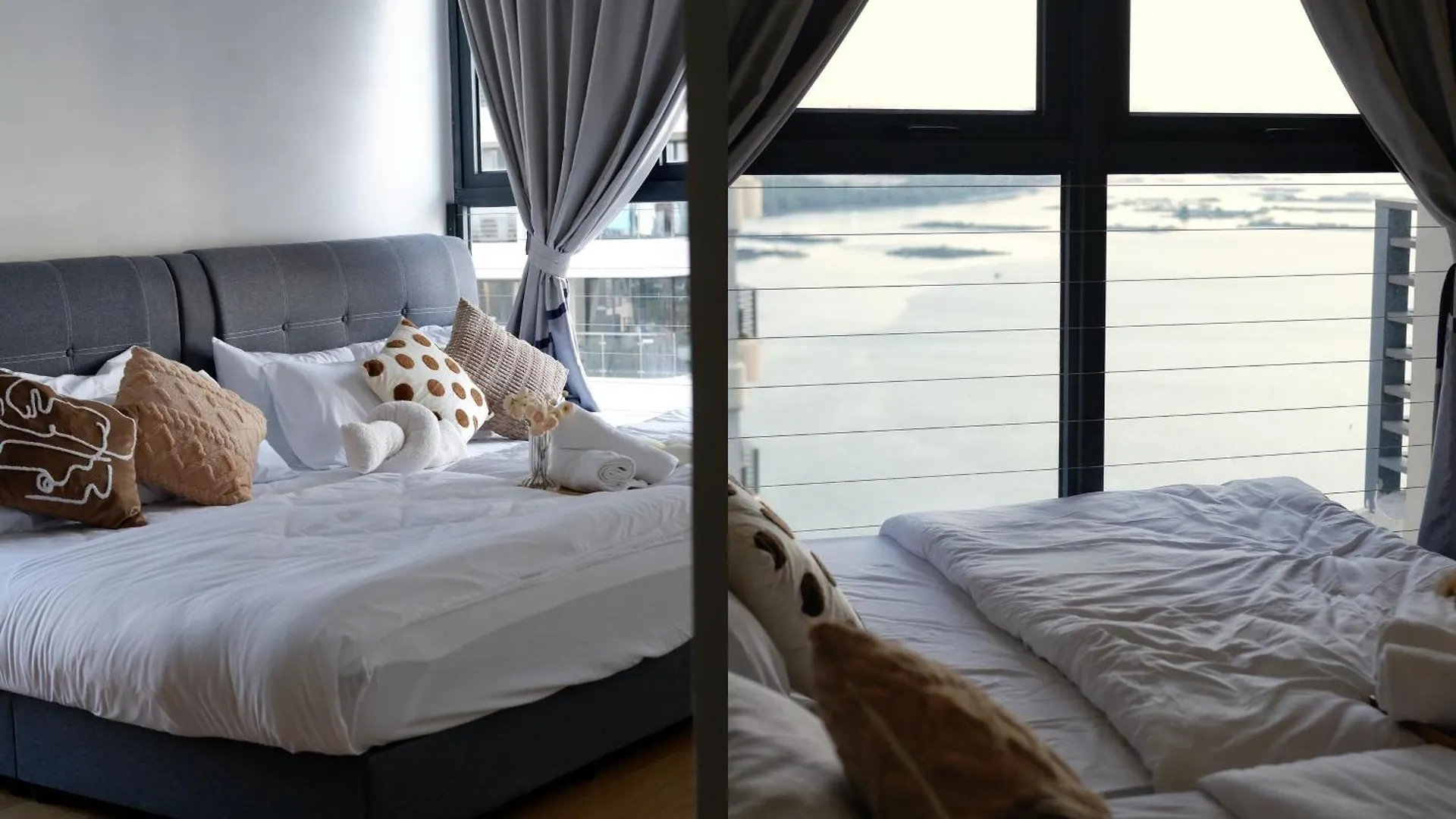 Amberside Danga Bay Sea View 3R3B 10Pax Apartment Johor Bahru 0*,